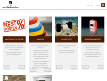 Tablet Screenshot of kanten.ch